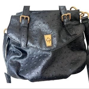 Marc Jacobs ostrich leather bag